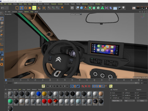 Citroen C3 AirCross 2024 3D Model