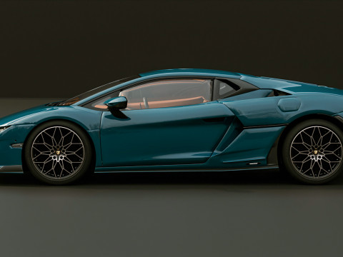 2025 Lambo TEMERARIO 3D Модель