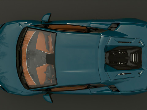 2025 Lambo TEMERARIO 3D Модель