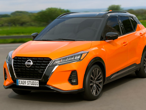 2024 Nissan Kicks Hatchback Modelo 3D