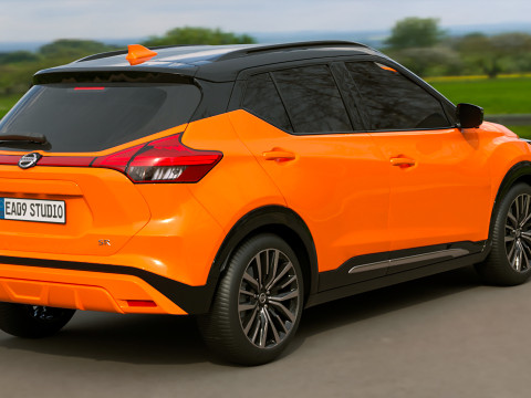 2024 Nissan Kicks Hatchback Modelo 3D