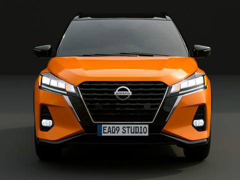 2024 Nissan Kicks Hatchback Modelo 3D