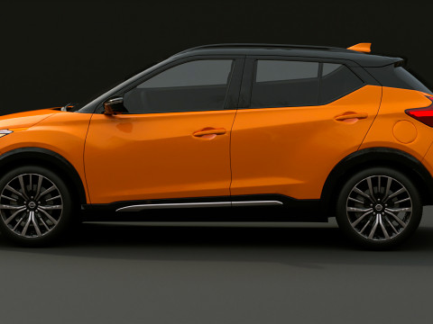 2024 Nissan Kicks Hatchback Modelo 3D