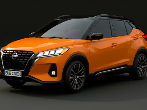2024 Nissan Kicks Hatchback 3D Model