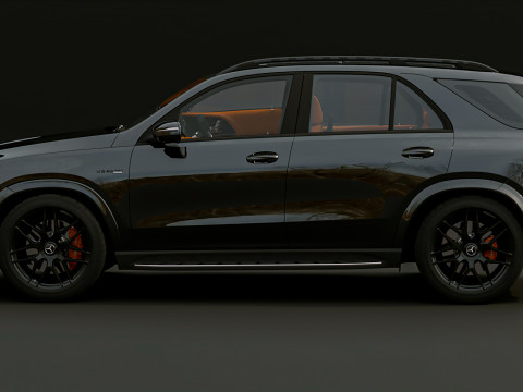 2025 Mercedes-Benz AMG GLE 63 S 4MATIC 3D Model