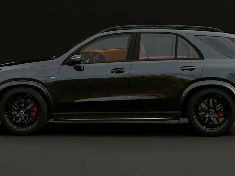 2025 Mercedes-Benz AMG GLE 63 S 4MATIC 3D Модель