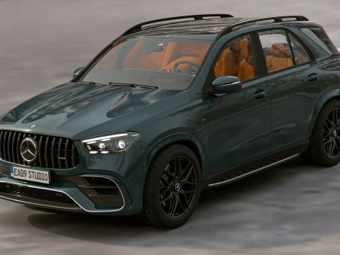 2025 Mercedes-Benz AMG GLE 63 S 4MATIC 3D Модель