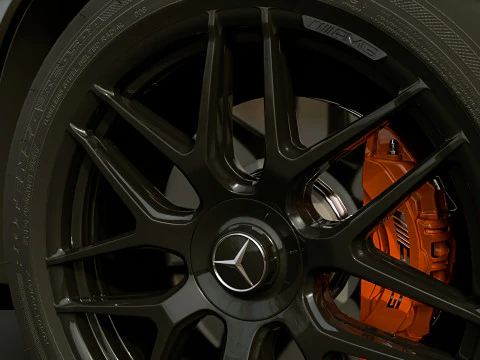 2025 Mercedes-Benz AMG GLE 63 S 4MATIC 3D Модель