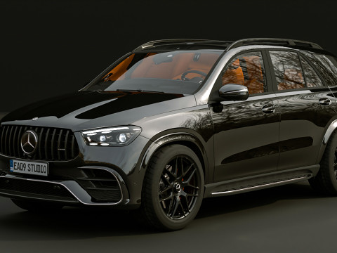 2025 Mercedes-Benz AMG GLE 63 S 4MATIC 3D Model