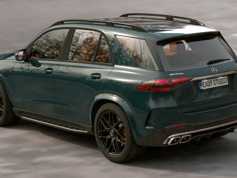 2025 Mercedes-Benz AMG GLE 63 S 4MATIC 3D Model