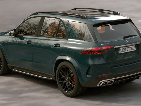 2025 Mercedes-Benz AMG GLE 63 S 4MATIC 3D Модель