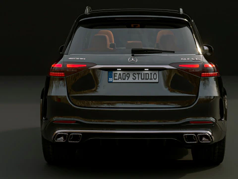 2025 Mercedes-Benz AMG GLE 63 S 4MATIC 3D Модель