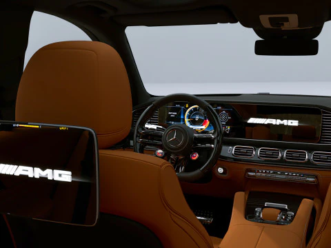 2025 Mercedes-Benz AMG GLE 63 S 4MATIC 3D Модель