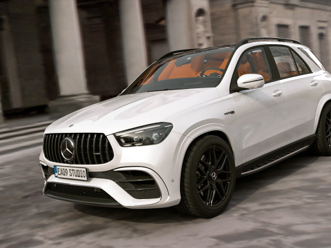 2025 Mercedes-Benz AMG GLE 63 S 4MATIC 3D Model