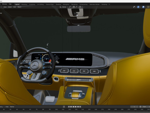2025 Mercedes-Benz AMG GLE 63 S 4MATIC 3D Model