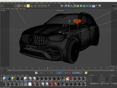 2025 Mercedes-Benz AMG GLE 63 S 4MATIC 3D Модель