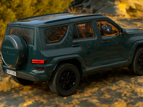 2024 GWM Tank 700 Hi4 3D Model