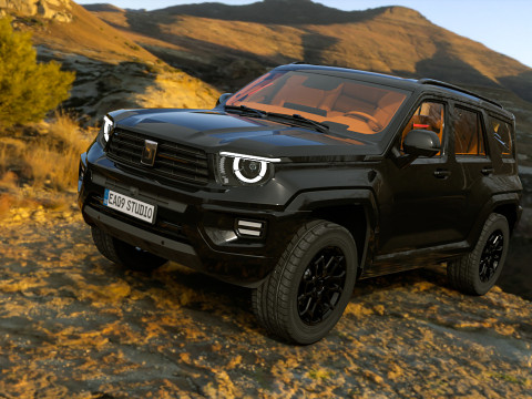 2024 GWM Tank 700 Hi4 Modello 3D