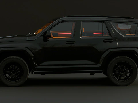 2024 GWM Tank 700 Hi4 3D Model