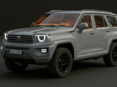 2024 GWM Tank 700 Hi4 Modello 3D