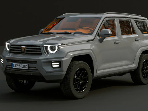 2024 GWM Tank 700 Hi4 3D Model