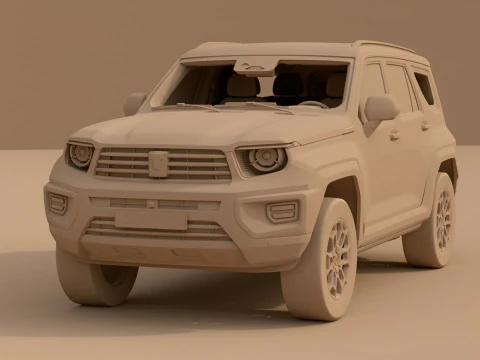 2024 GWM Tank 700 Hi4 3D Model