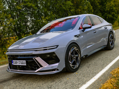 2024 Hyundai Sonata 3D Модель