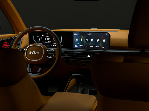 2025 Kia Sorento SX 3D Model