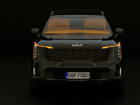 2025 Kia Sorento SX 3D Model