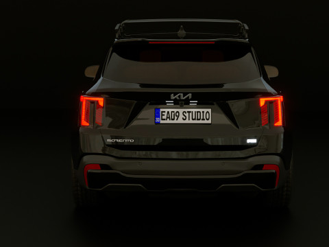 2025 Kia Sorento SX 3D Model