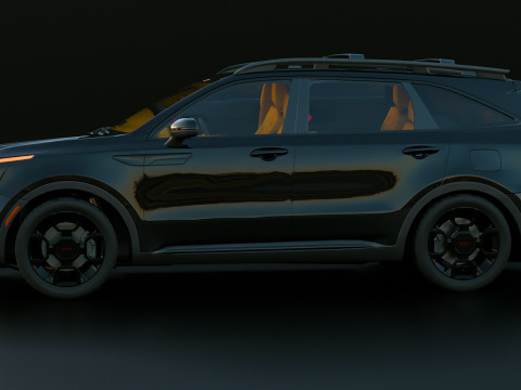 2025 Kia Sorento SX 3D Model