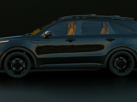 2025 Kia Sorento SX 3D Model