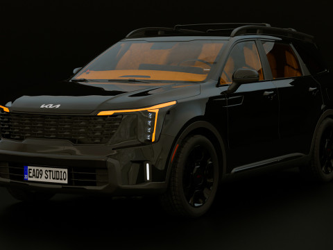 2025 Kia Sorento SX 3D Model