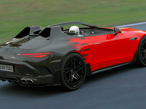 2025 Mercedes PureSpeed Concept 3D Модель