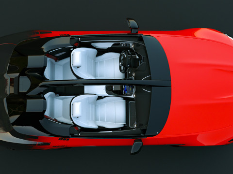 2025 Mercedes PureSpeed Concept 3D Модель