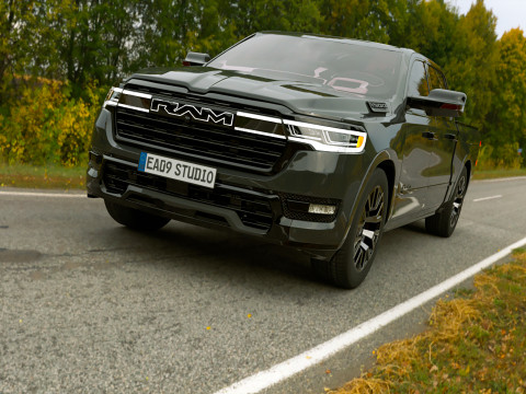 2025 Ram 1500 Ramcharger Modelo 3D
