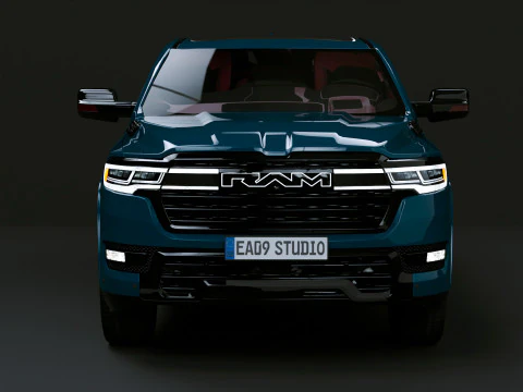 2025 Ram 1500 Ramcharger Modelo 3D
