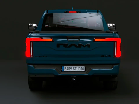 2025 Ram 1500 Ramcharger Modelo 3D