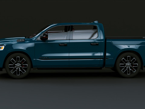 2025 Ram 1500 Ramcharger Modelo 3D