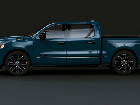 2025 Ram 1500 Ramcharger Modelo 3D