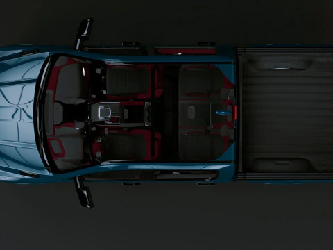 2025 Ram 1500 Ramcharger Modelo 3D