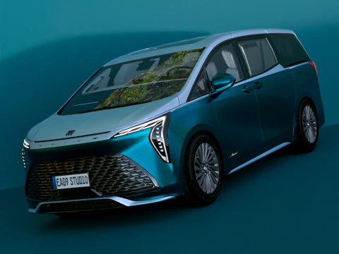 Abad Buick GL8 2024 Model 3D