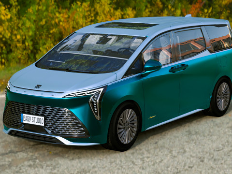 2024 Buick GL8 Century 3D Модель