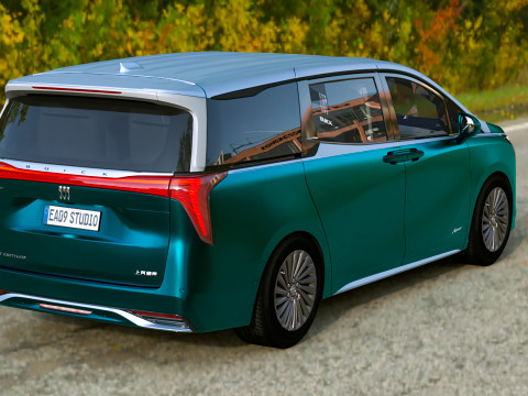2024 Buick GL8 Century 3D Модель