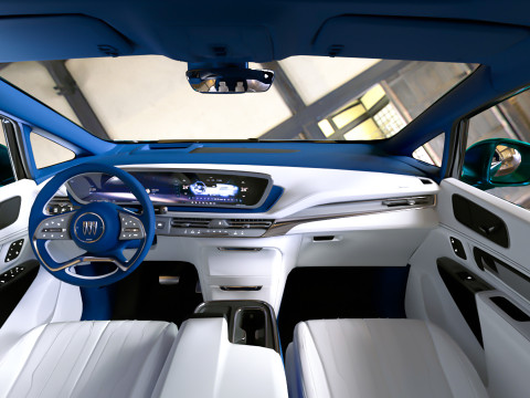 2024 Buick GL8 Century 3D Модель