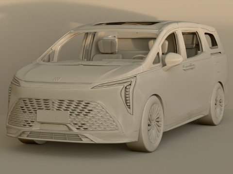 2024 Buick GL8 Century 3D Модель