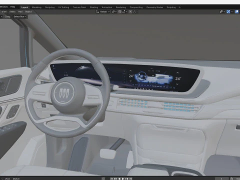 2024 Buick GL8 Century 3D Model