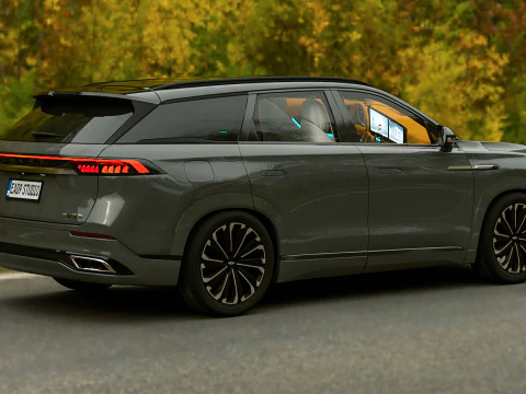 2024 Chery Tiggo 9 3D Model
