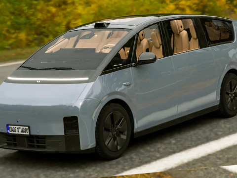 2025 Lixiang Mega 3D Model