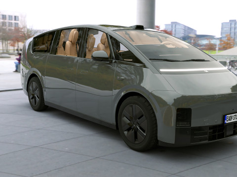 2025 Lixiang Mega 3D Model